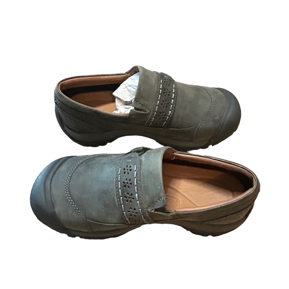Keen Women’s Slip On Clogs Size 6 Round Toe Castor Grey Raven Gray - Picture 12 of 13